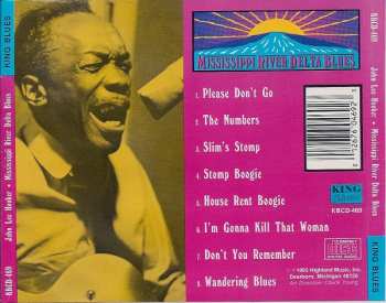 CD John Lee Hooker: Mississippi River Delta Blues