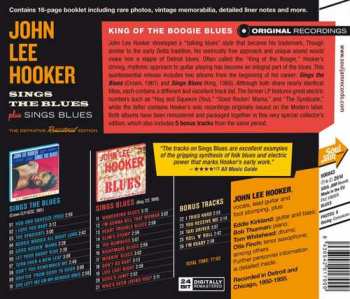 CD John Lee Hooker: Sings The Blues Plus Sings Blues
