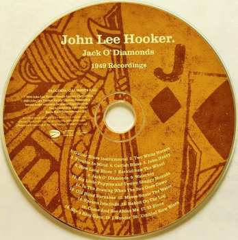 CD John Lee Hooker: Jack O'Diamonds 1949 Recordings