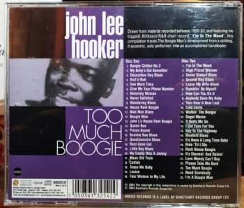 2CD John Lee Hooker: Too Much Boogie - Essential Archive Recordings