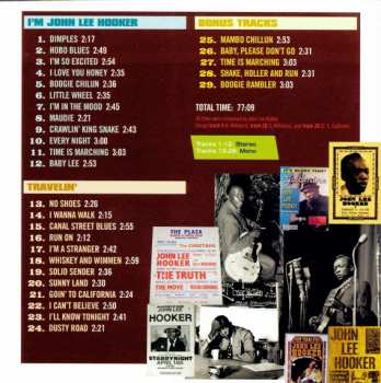 CD John Lee Hooker: I'm John Lee Hooker / Travelin'
