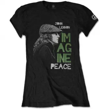Női Póló Imagine Peace 
