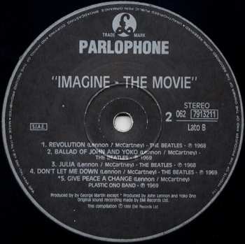 2LP John Lennon: Imagine - Music From The Motion Picture
