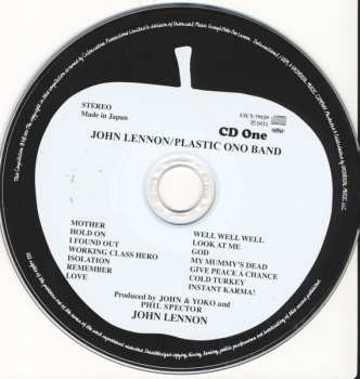 2CD/Dobozkészlet John Lennon: John Lennon / Plastic Ono Band