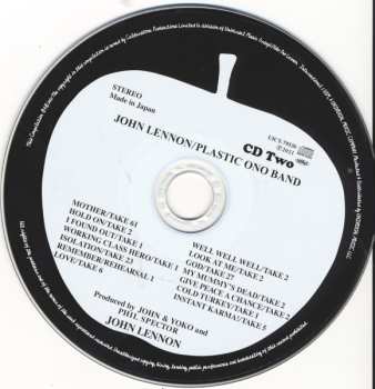 2CD/Dobozkészlet John Lennon: John Lennon / Plastic Ono Band