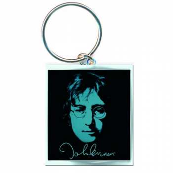 Merch John Lennon: Kulcstartó Photo 