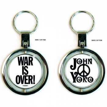 Merch John Lennon: Kulcstartó War Is Over 