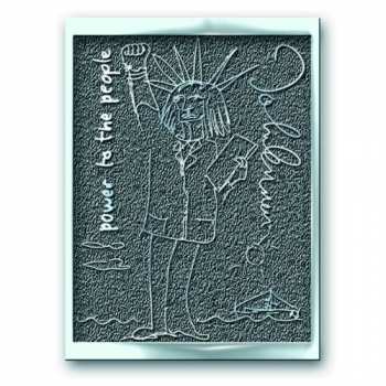 Merch John Lennon: Kitűző Power To The People