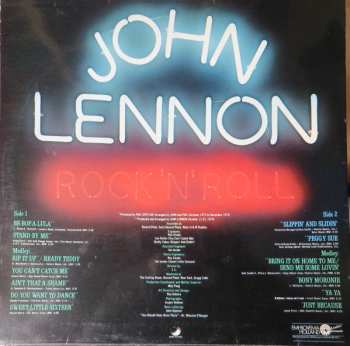 LP John Lennon: Rock 'N' Roll