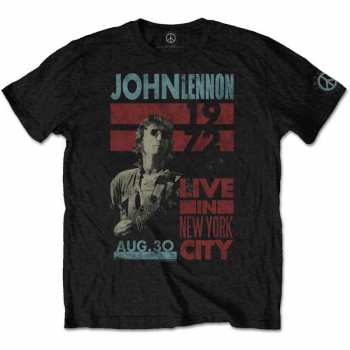 Merch John Lennon: Póló Live In Nyc 