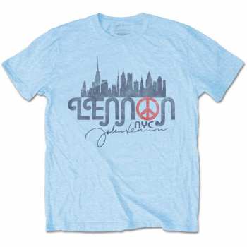 Merch John Lennon: Póló Nyc Skyline 
