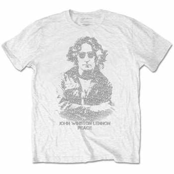 Merch John Lennon: Póló Peace 