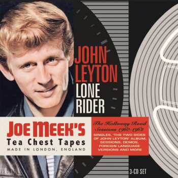 3CD/Dobozkészlet John Leyton: Lone Rider (The Holloway Road Sessions 1960-1962)
