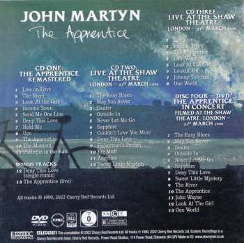 3CD/DVD/Dobozkészlet John Martyn: The Apprentice
