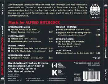 CD DR SymfoniOrkestret: Music for Alfred Hitchcock