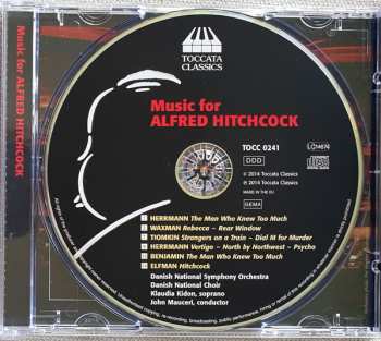 CD DR SymfoniOrkestret: Music for Alfred Hitchcock