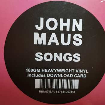 LP John Maus: Songs CLR