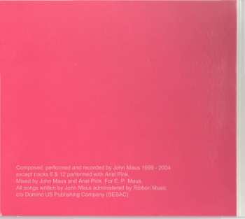 CD John Maus: Songs