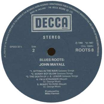 LP John Mayall: Blues Roots