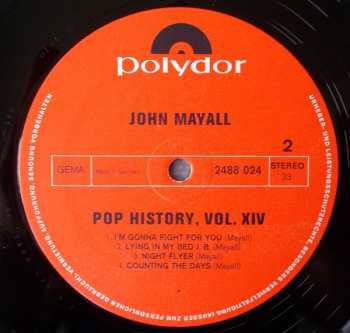 2LP John Mayall: Pop History Vol. 14