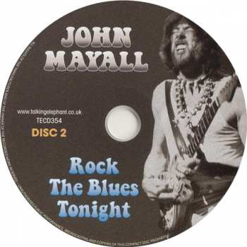 2CD John Mayall: Rock The Blues Tonight