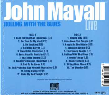 2CD John Mayall: Rolling With The Blues - Live