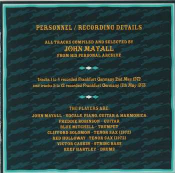 CD John Mayall: Smokin' Blues