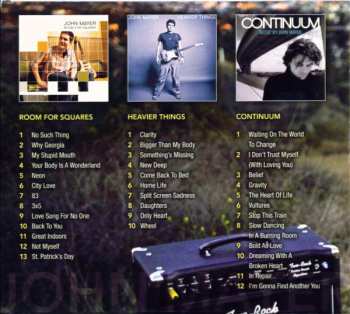 3CD/Dobozkészlet John Mayer: 3CD ROOM FOR SQUARES - HEAVIER THINGS - CONTINUUM