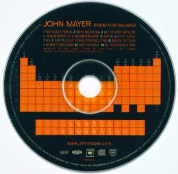 3CD/Dobozkészlet John Mayer: 3CD ROOM FOR SQUARES - HEAVIER THINGS - CONTINUUM