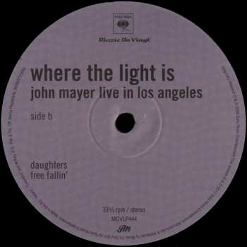 4LP/Dobozkészlet John Mayer: Where The Light Is: John Mayer Live In Los Angeles