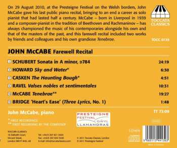 CD John McCabe: Farewell Recital (Presteigne Festival, August 2010)