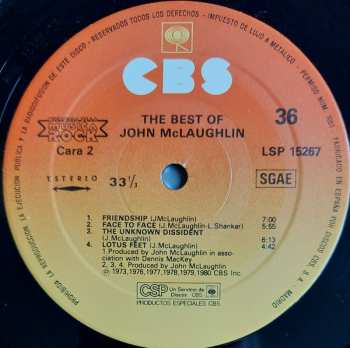 LP John McLaughlin: The Best Of John McLaughlin