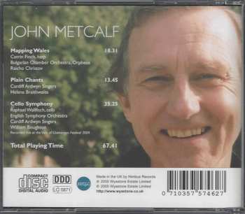 CD Catrin Finch: Mapping Wales • Plain Chants • Cello Symphony