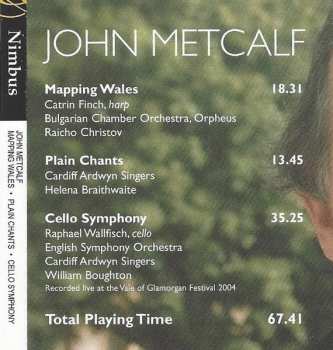 CD Catrin Finch: Mapping Wales • Plain Chants • Cello Symphony