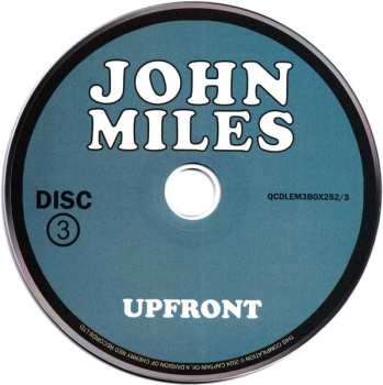 3CD/Dobozkészlet John Miles: The Albums 1983-93