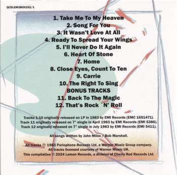 3CD/Dobozkészlet John Miles: The Albums 1983-93