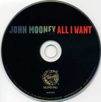 CD John Mooney: All I Want