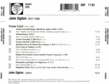 CD Franz Liszt: John Ogdon Plays A Liszt Recital
