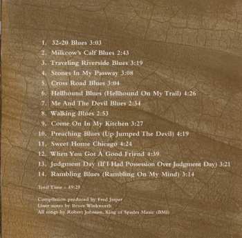 CD John Paul Hammond: At The Crossroads: The Blues Of Robert Johnson