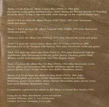 CD John Paul Hammond: At The Crossroads: The Blues Of Robert Johnson