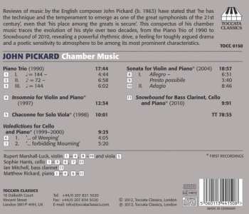 CD Rupert Marshall Luck: Chamber Music
