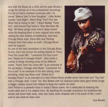 CD John Primer & The Real Deal Blues Band: It's A Blues Life