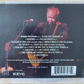 CD John Prine: An Irish Pipedream