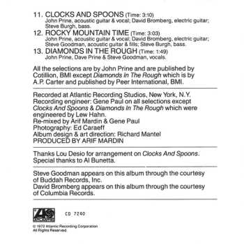 CD John Prine: Diamonds In The Rough