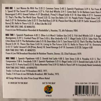 3CD John Prine: Transmission Impossible (Legendary Radio Broadcasts From The 1970s & 1980s)