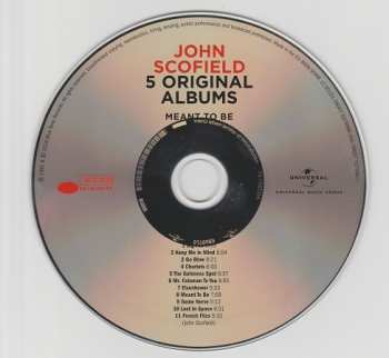 5CD/Dobozkészlet John Scofield: 5 Original Albums