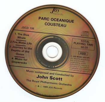 CD John Scott: Parc Oceanique Cousteau