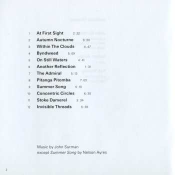 CD John Surman: Invisible Threads