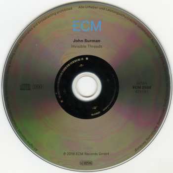 CD John Surman: Invisible Threads