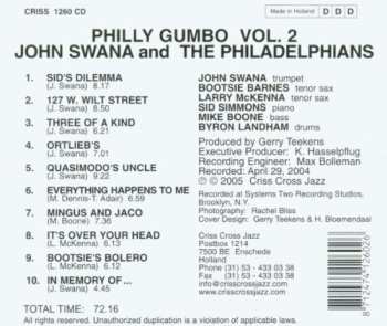 CD John Swana: Philly Gumbo Vol. 2
